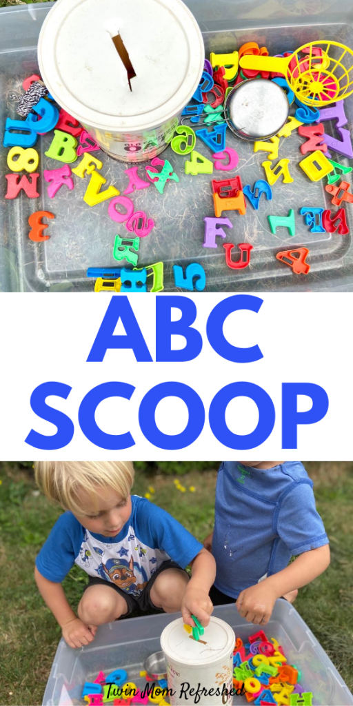 letter recognition activity