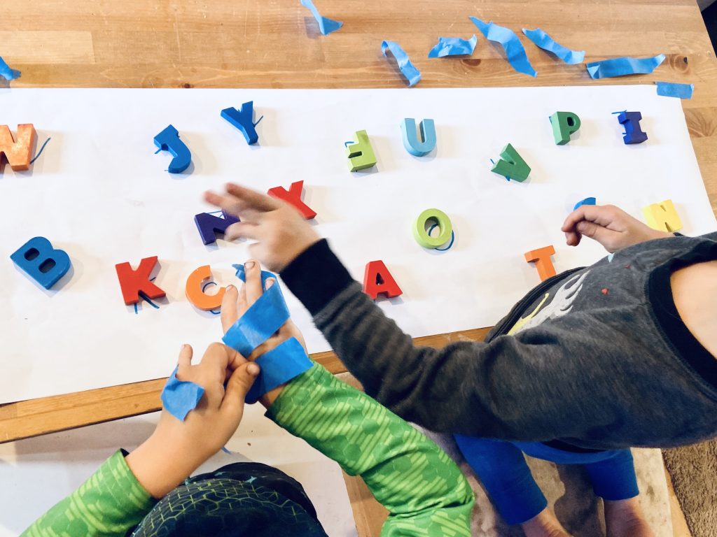 letter recognition activity