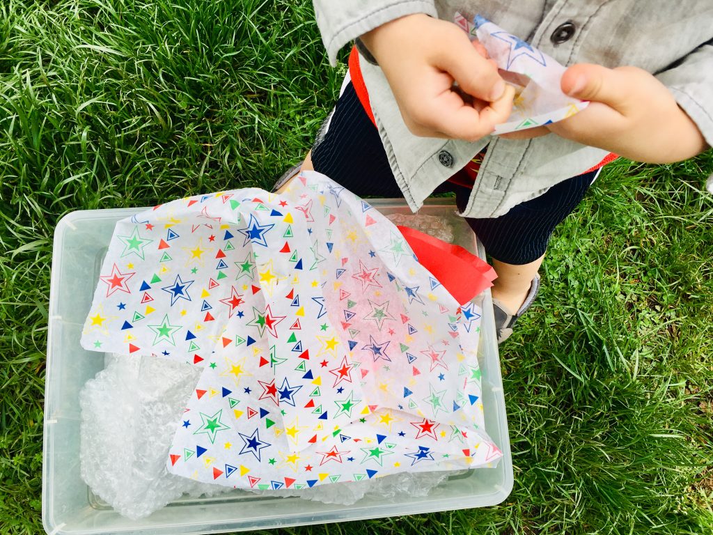 Fine Motor Sensory Tub