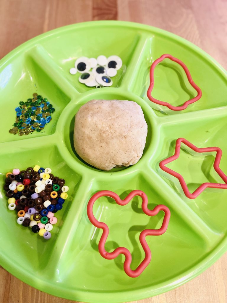 christmas playdough