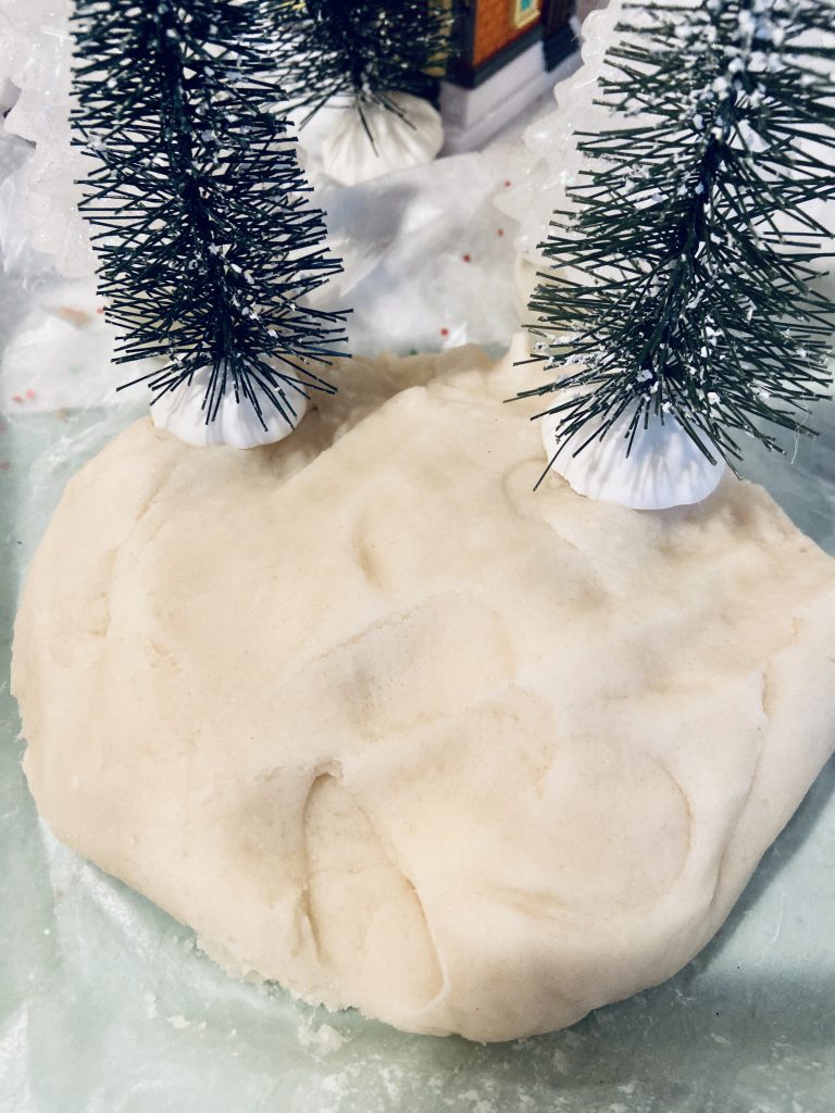 peppermint playdough recipe