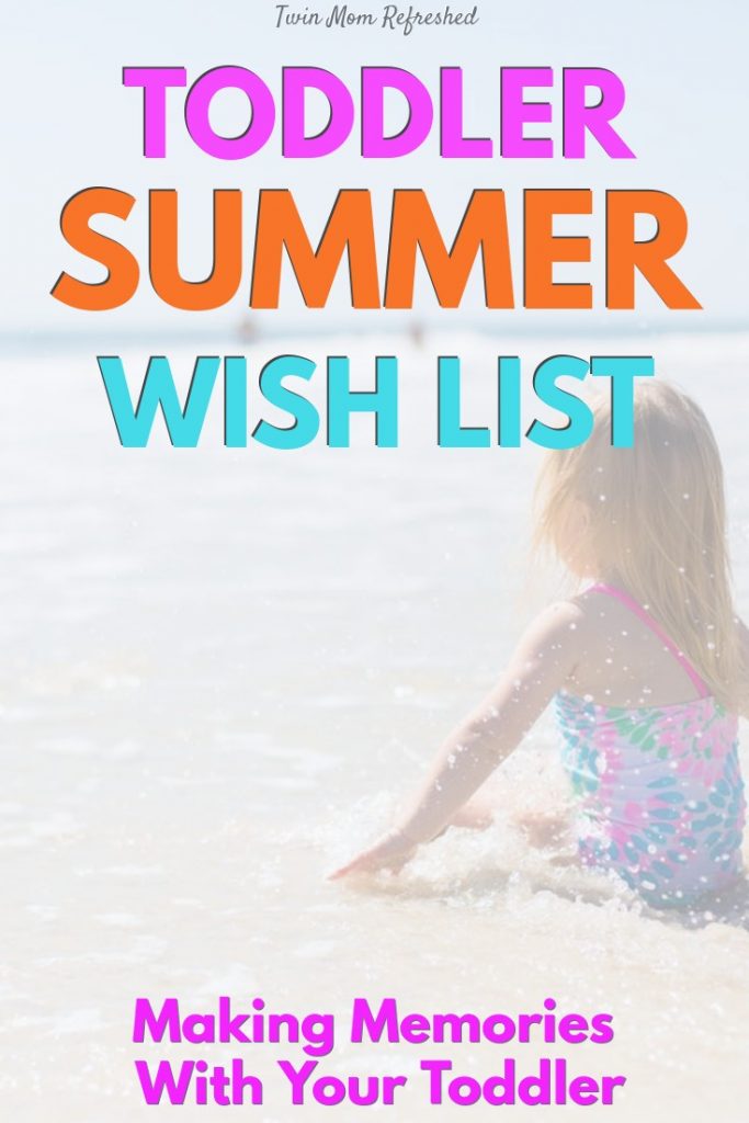 Toddler Summer Activities